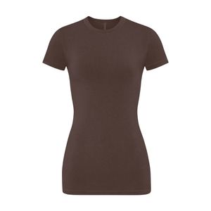 NWT SKIMS NEW VINTAGE LONG T-SHIRT IN COCOA